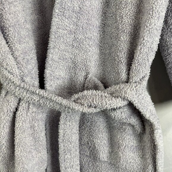 Barefoot Dreams Cozy Chic Robe Size 1 Lilac Purple Soft Warmth Cover Tie Small - Picture 6 of 12